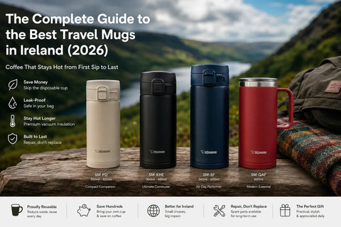The Complete Guide to the Best Travel Mugs in Ireland (2026): Coffee That Stays Hot from First Sip to Last