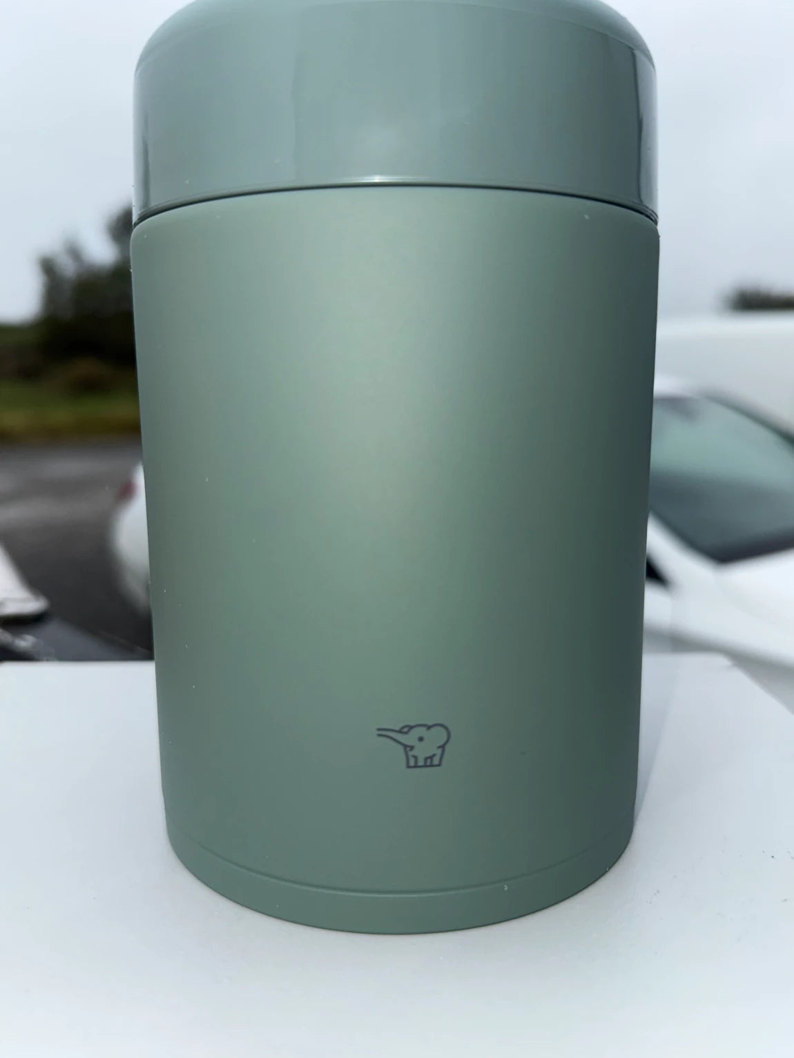 Zojirushi SW-KA Dark Green Food Jar – stainless steel vacuum insulated lunch container, 300–520 ml, BPA-free, minimalist Japanese design, Ireland