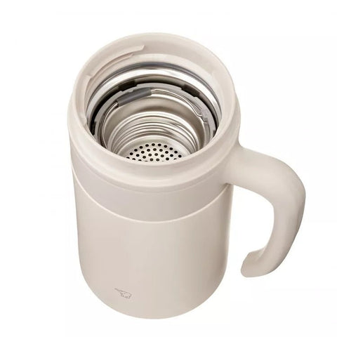 Zojirushi Tumbler with Handle SE - KAE Creamy 480 ml - Creamy
